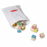 Melissa & Doug Wooden ABC/123 Blocks