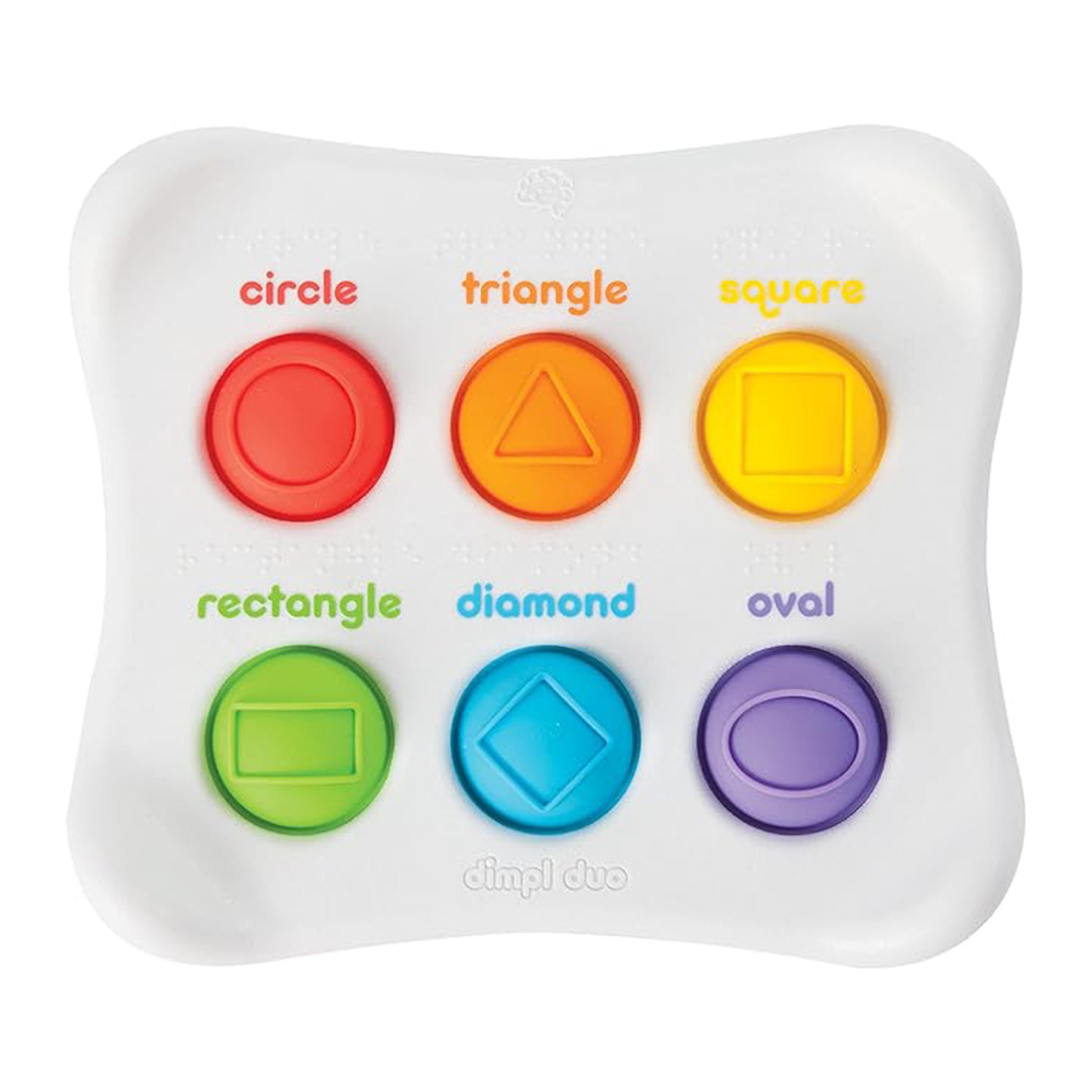 Fat Brain Dimpl Duo Tactile Pop Fidget Game