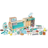 Melissa & Doug Cafe Barista Coffee Shop Playset