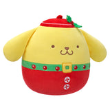 Squishmallows Hello Kitty Holiday PomPomPurin 8"  Plush