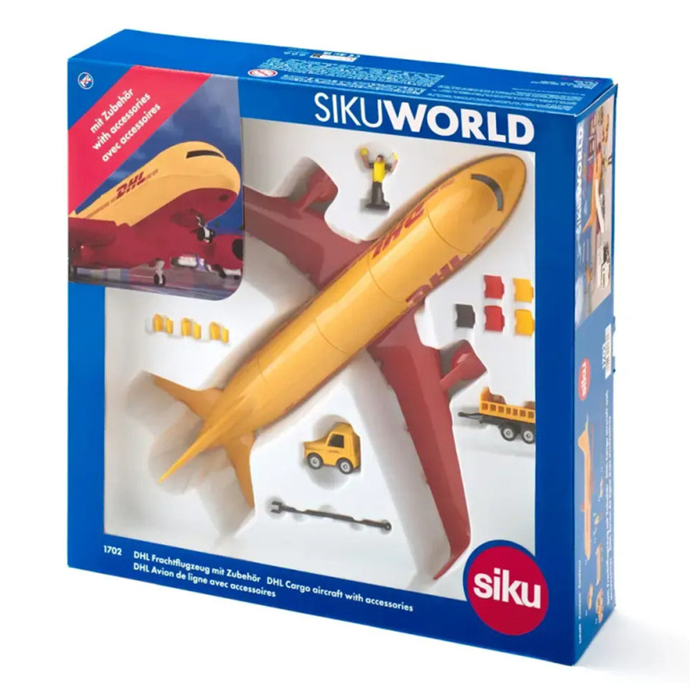 Siku DHL Cargo Aircraft with Accessories