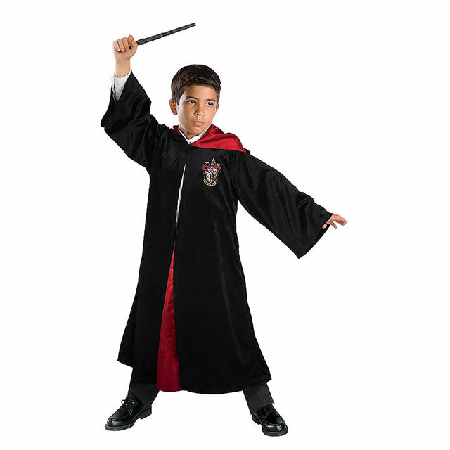 Rubies Harry Potter Deluxe Robe Costume, Black (6-8 years)