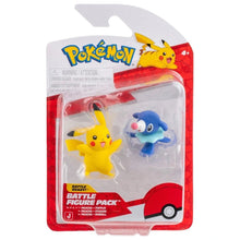 Pokemon Battle Figure Popplio and Pikachu