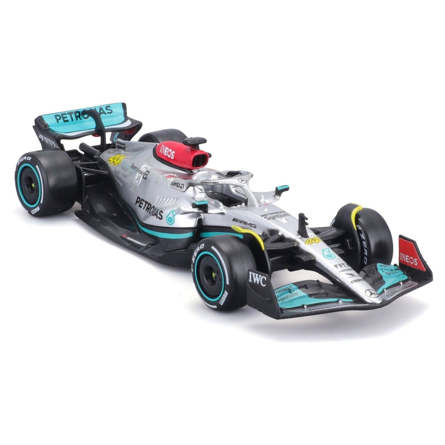 Bburago 1:43 2022 F-1 Mercedes AMG W13 Hamilton