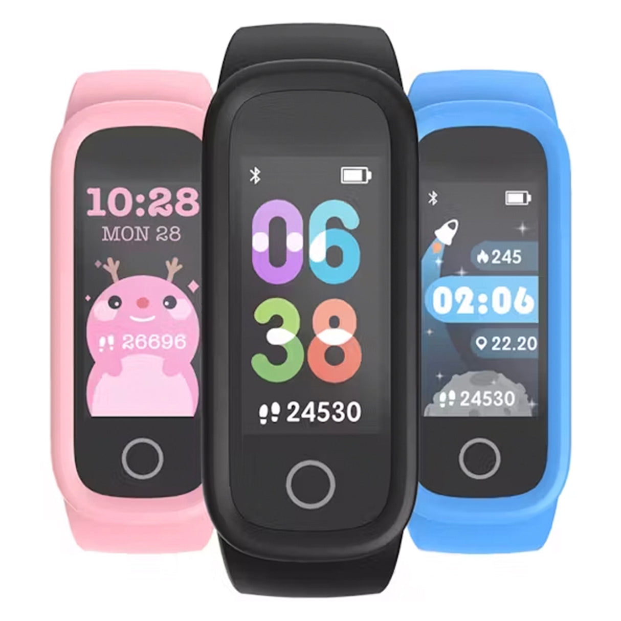 Pixbee Fit Kids Watch Black