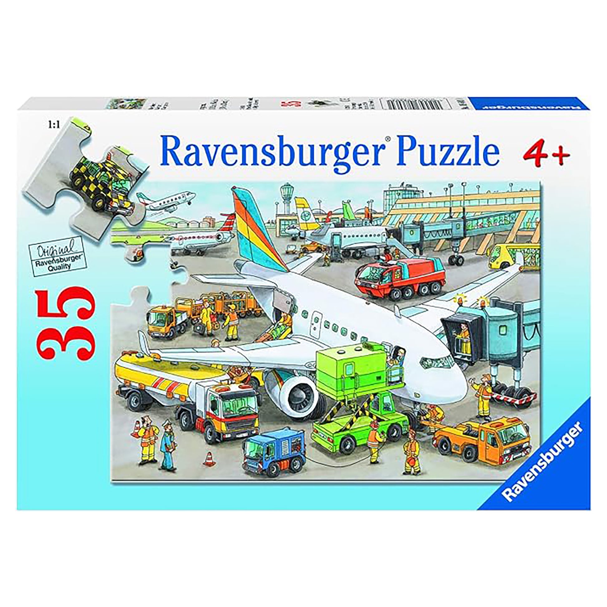 Ravensburger Busy Airport Jigsaw Puzzle (35 pieces)