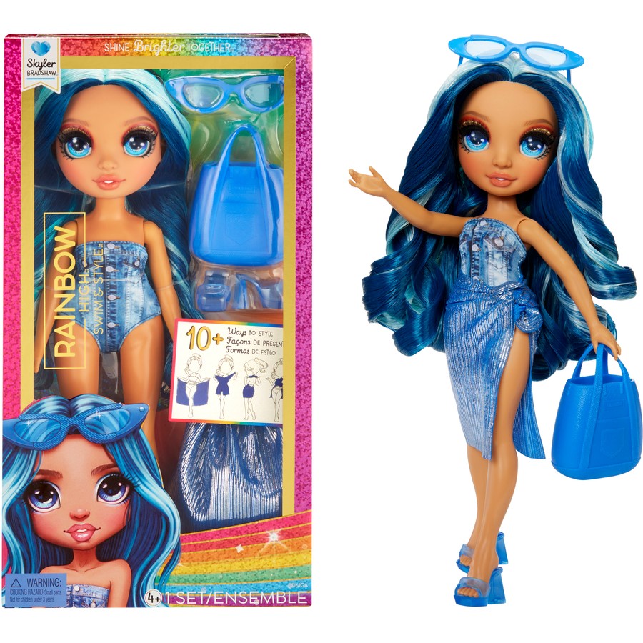 Rainbow High Swim & Style Fashion Doll Skyler