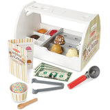 Melissa & Doug Scoop & Serve Ice Cream Counter Play Set