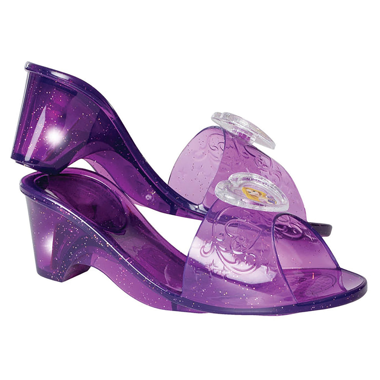 Disney Tangled Rapunzel Light Up Jelly Shoes