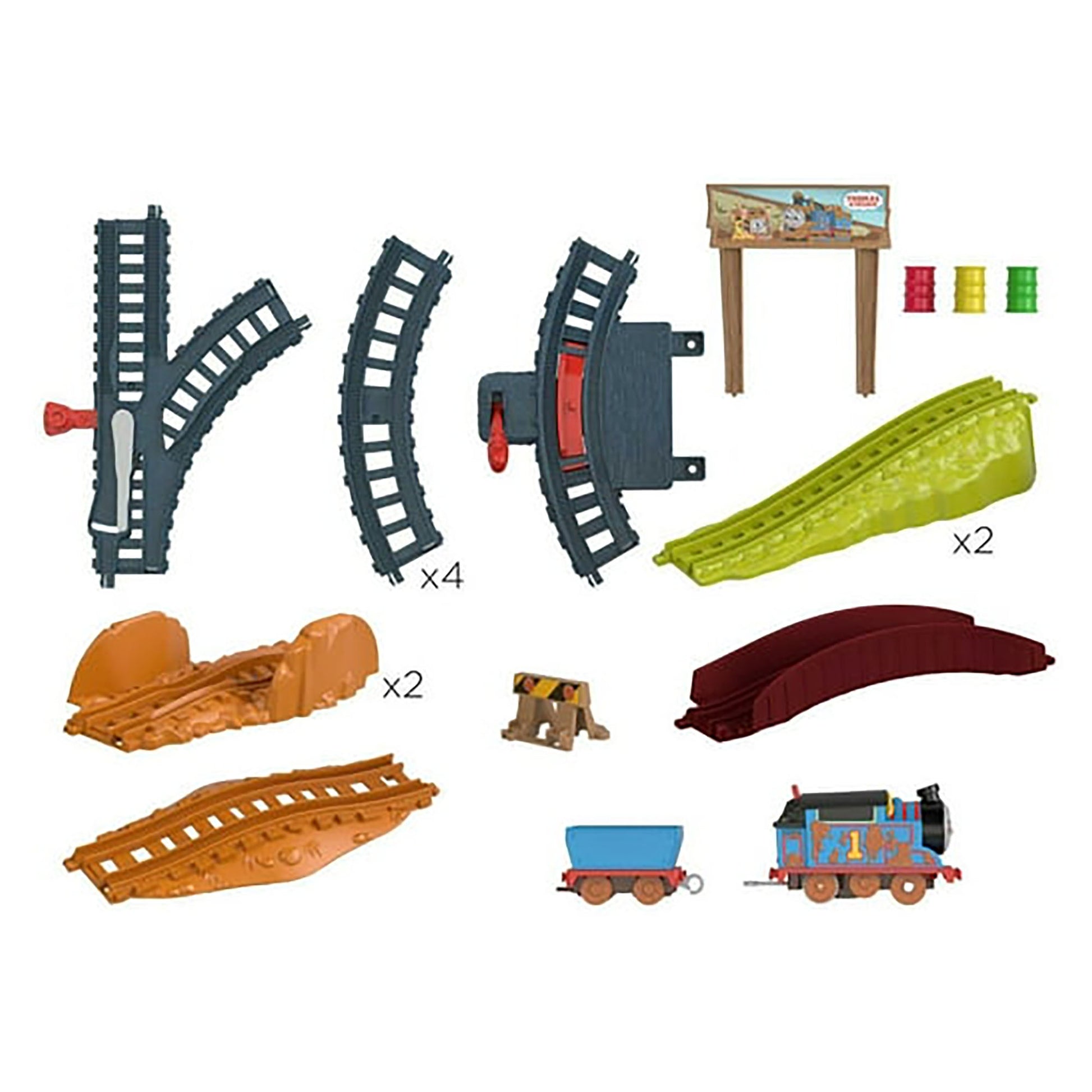 Fisher-Price Thomas & Friends Motorized Track Set Muddy Adventure