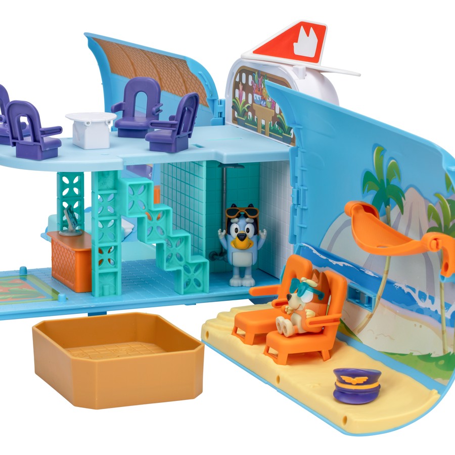 Bluey S11 3-in-1 Airplane Playset