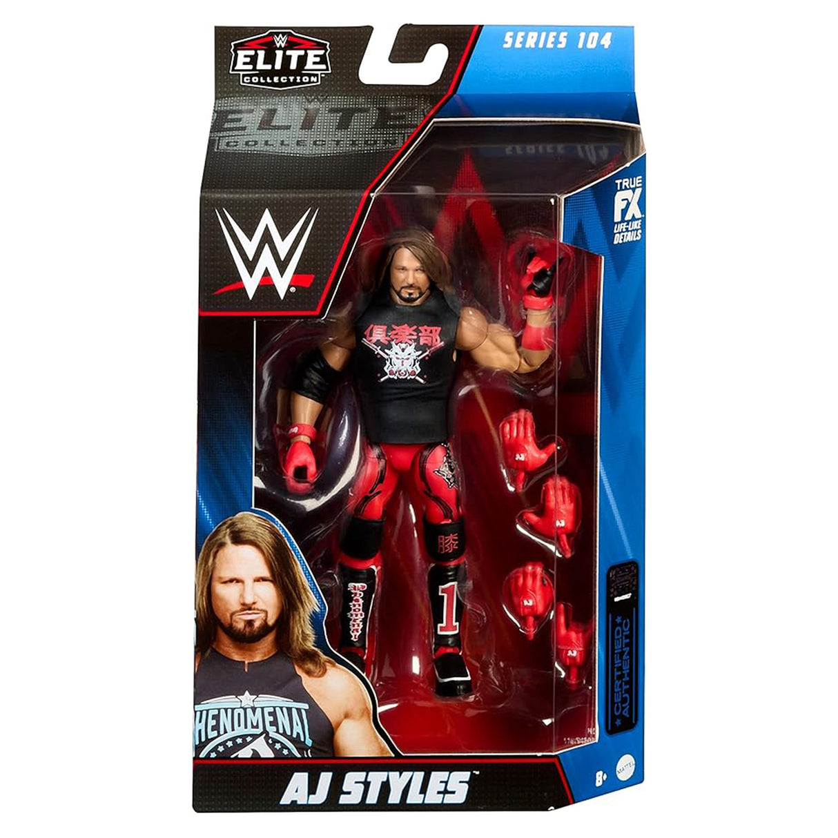 WWE Elite Fig AJ Styles Figure