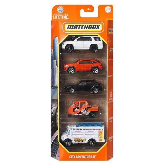 Matchbox 5-Pack City Adventure II