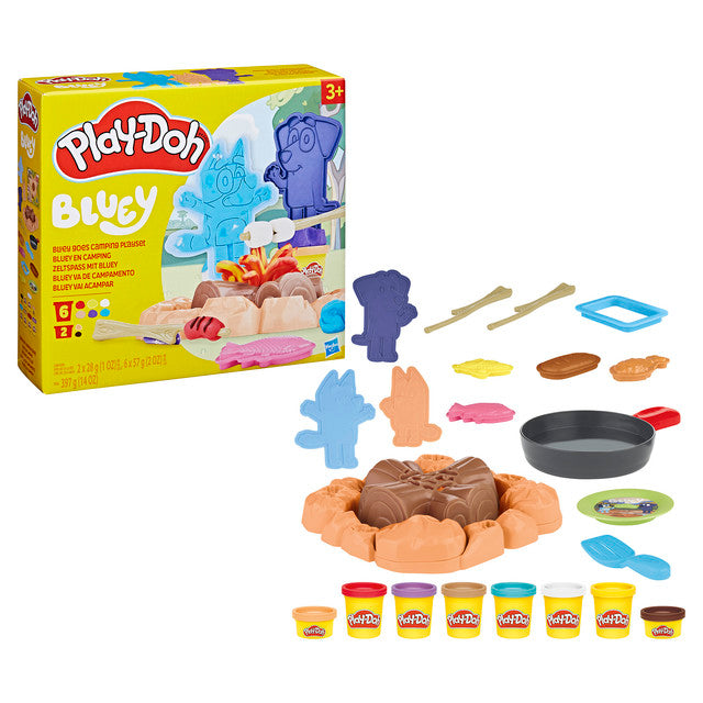 Play-Doh Bluey Goes Camping Playset