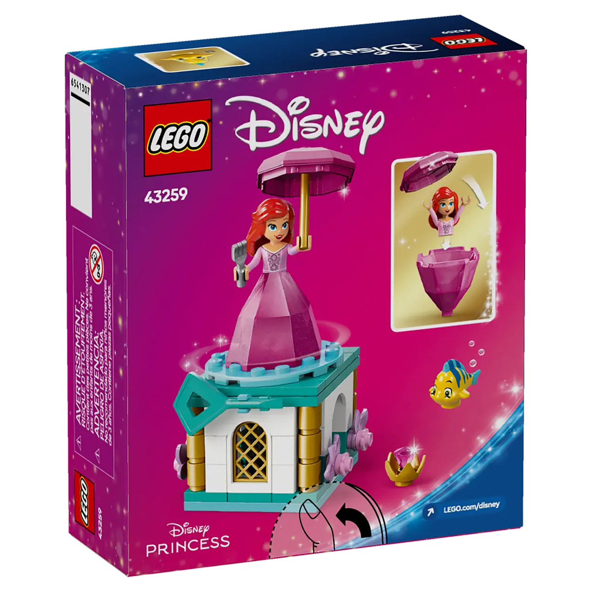 LEGO Disney Princess Twirling Ariel 43259