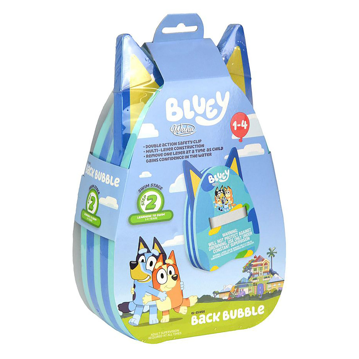 Bluey Back Bubble