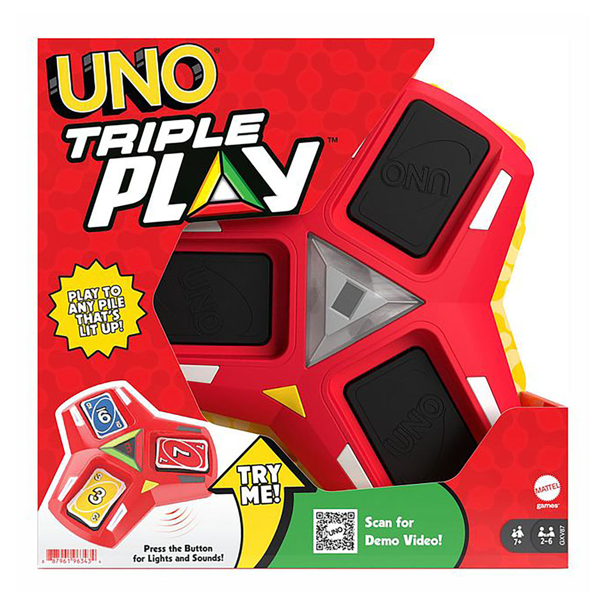 UNO Triple Play Edition Card Game