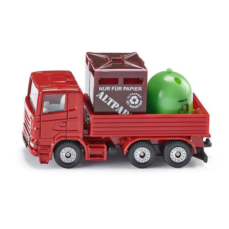 Siku 0828 Die-Cast Vehicle - Recycling Transporter