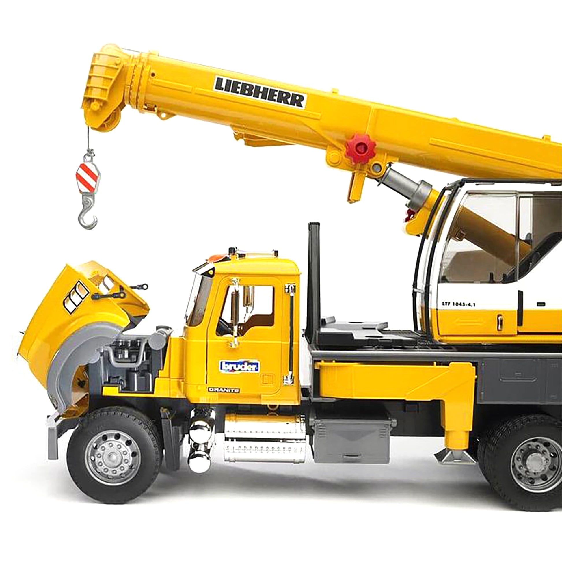Bruder 1/16 MACK Granite Liebherr Crane Truck