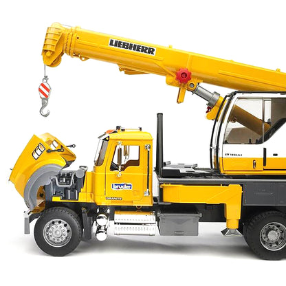 Bruder 1/16 MACK Granite Liebherr Crane Truck