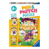 Ravensburger Fashion Mix Puzzle (3x24 pieces)