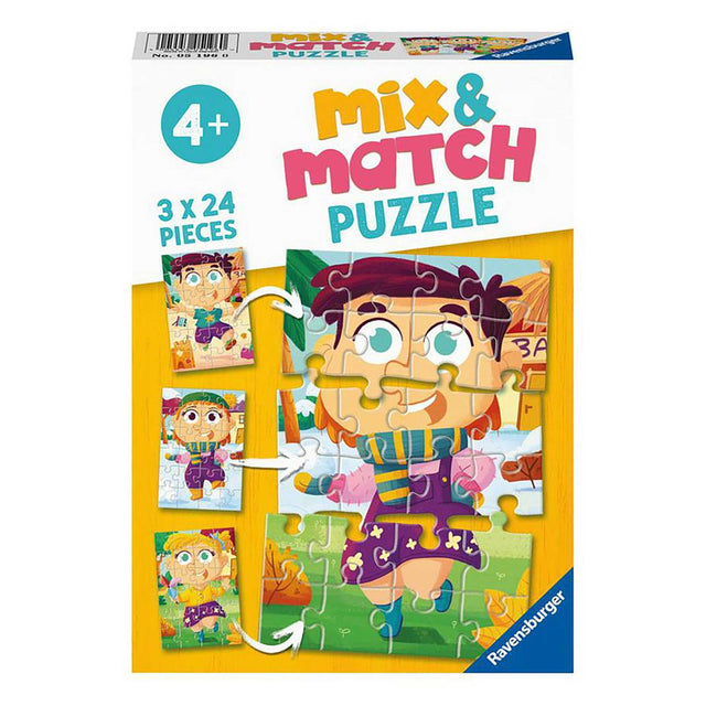 Ravensburger Fashion Mix Puzzle (3x24 pieces)