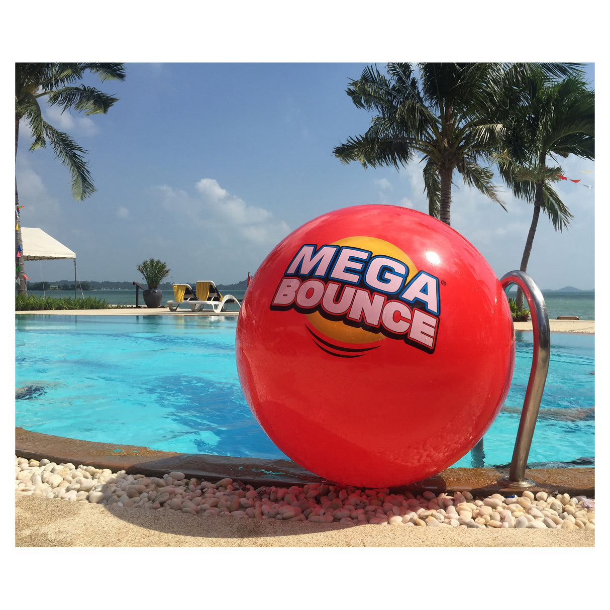 Wicked Mega Bounce XL 2.5m Circum with Inflation Pump