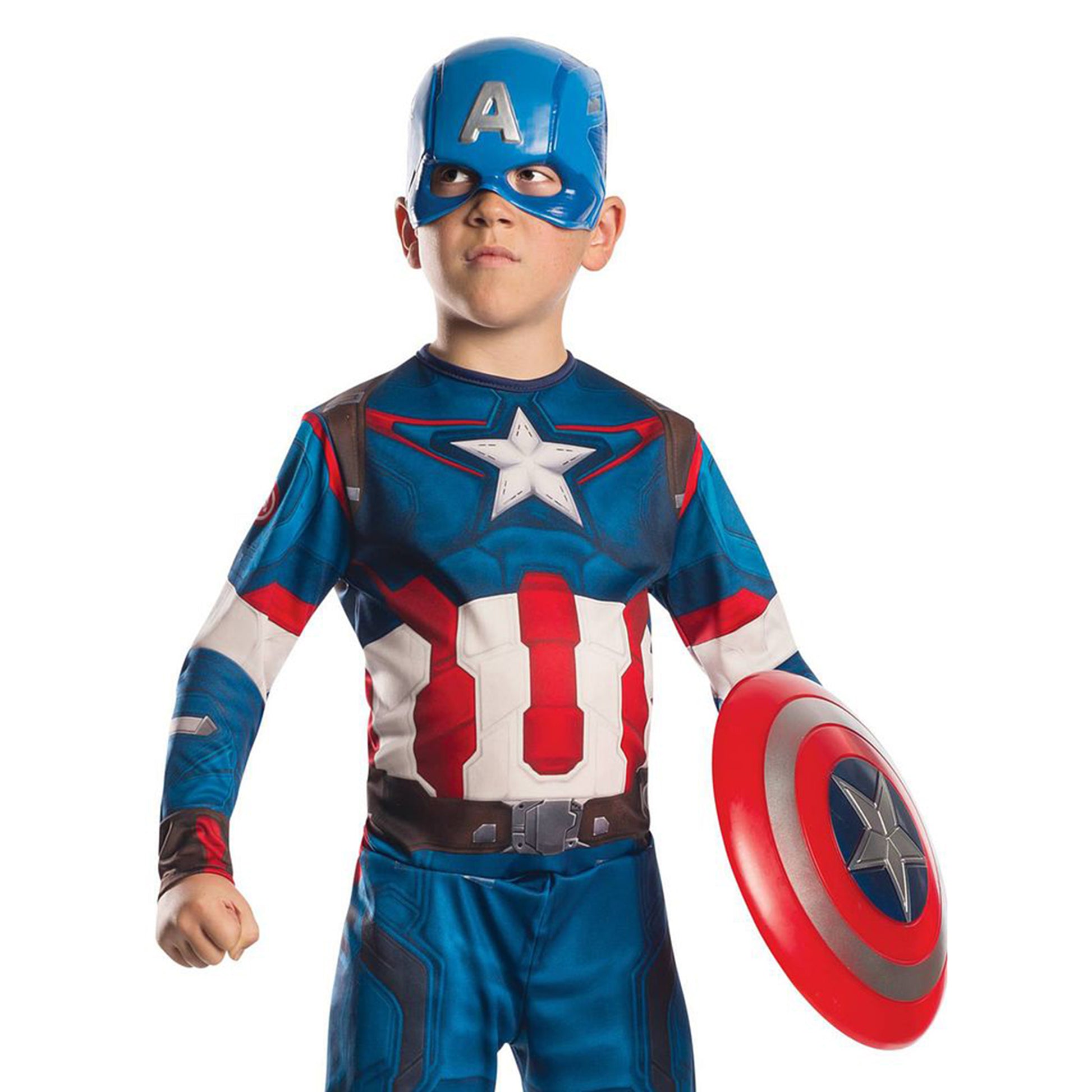 Rubies Captain America 12 inches Shield, Red (6+ years)