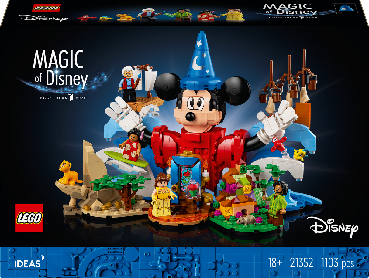 LEGO Ideas Magic Of Disney 21352, (1103-pieces)