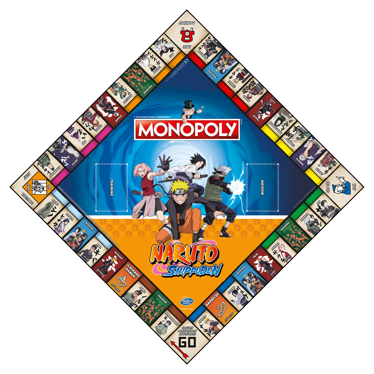 Monopoly Naruto Shippuden Edition Board Game