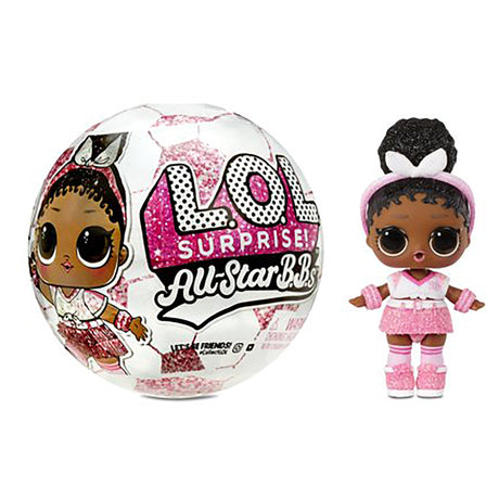LOL Surprise All-Star Sports Series 4 Summer Games Sparkly Dolls 8 Surprises