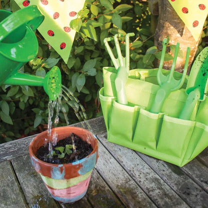 Bigjigs Toys Small Tote Bag with Garden Tools