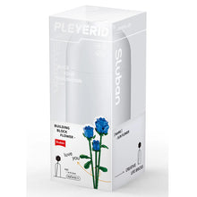 Sluban Blue rose with diy vase 238 pcs