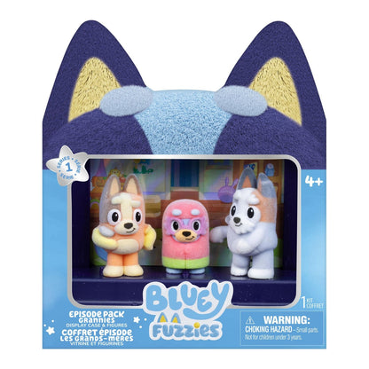 Bluey Fuzzies S1 W1 Collectible Episode Pack GRANNIES