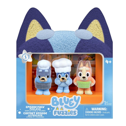 Bluey Fuzzies S1 W1 Collectible Episode Pack PAVLOVA