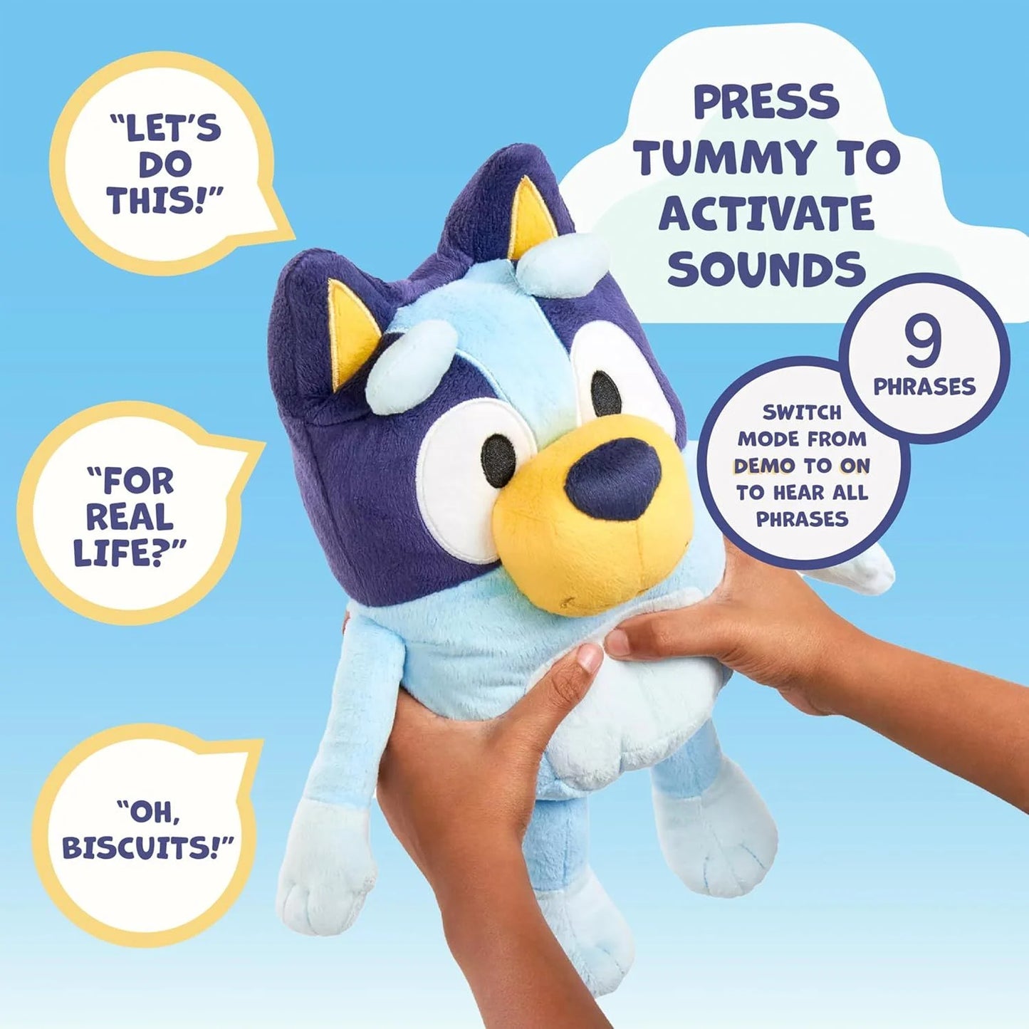 Bluey S2 Talking SFX Plush Bluey