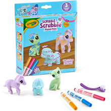 Crayola Scribble Scrubbie 3pc Pastel Pets