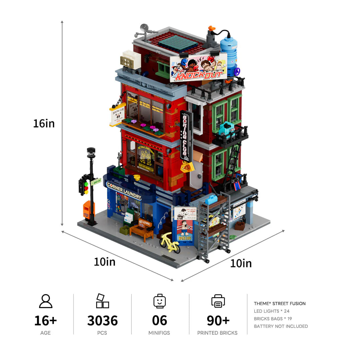 PRE-ORDER | Lumibricks Boxing Club