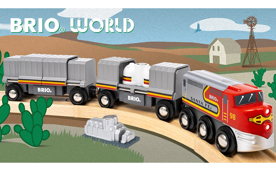 Brio Santa Fe Train (Trains of the World)