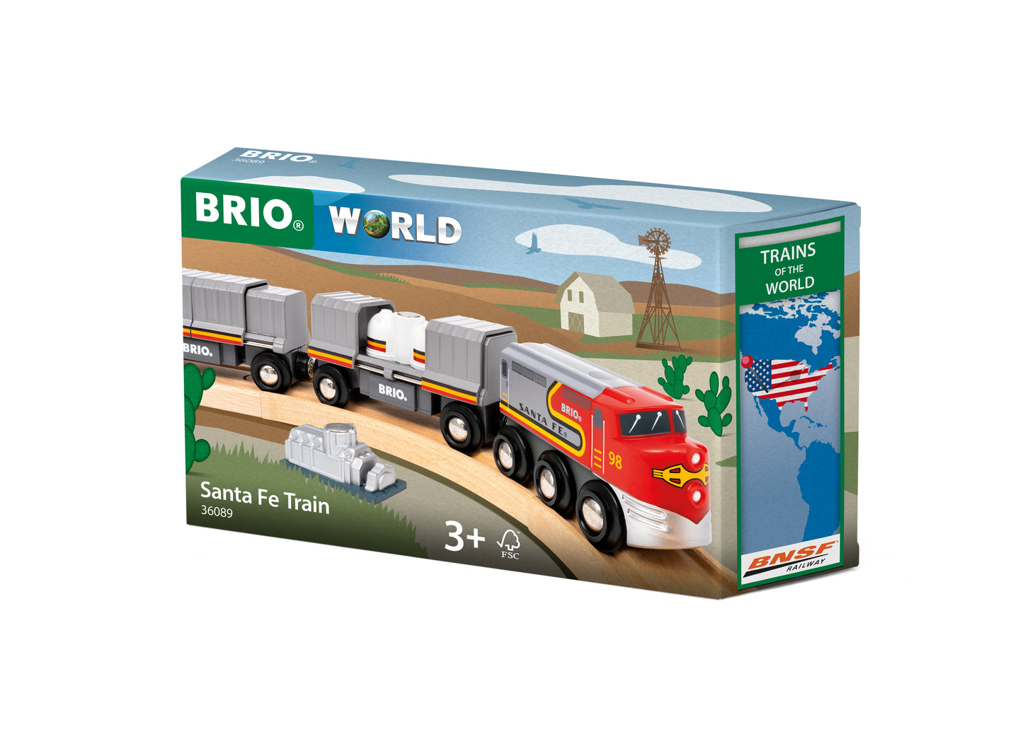 Brio Santa Fe Train (Trains of the World)