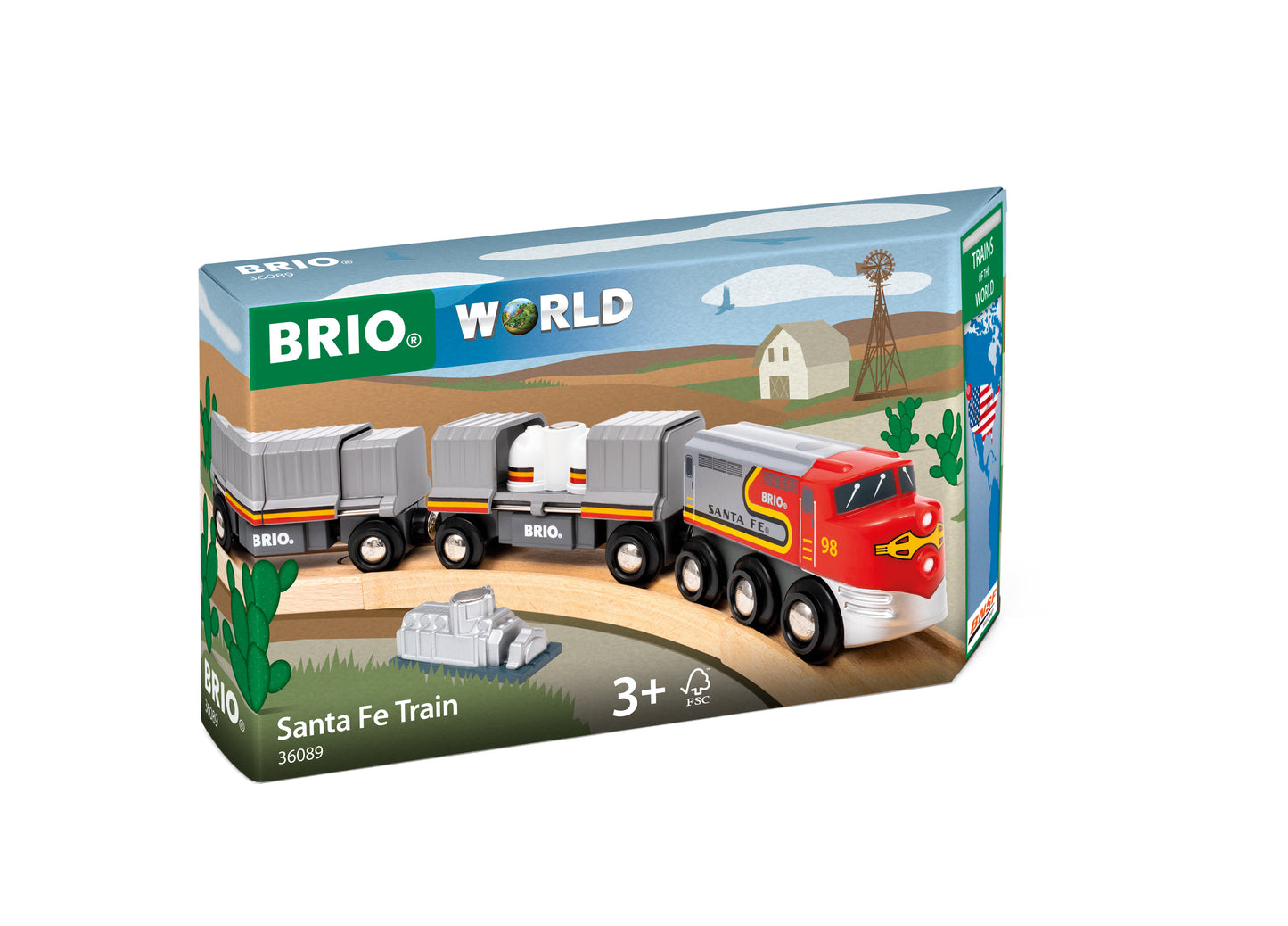 Brio Santa Fe Train (Trains of the World)