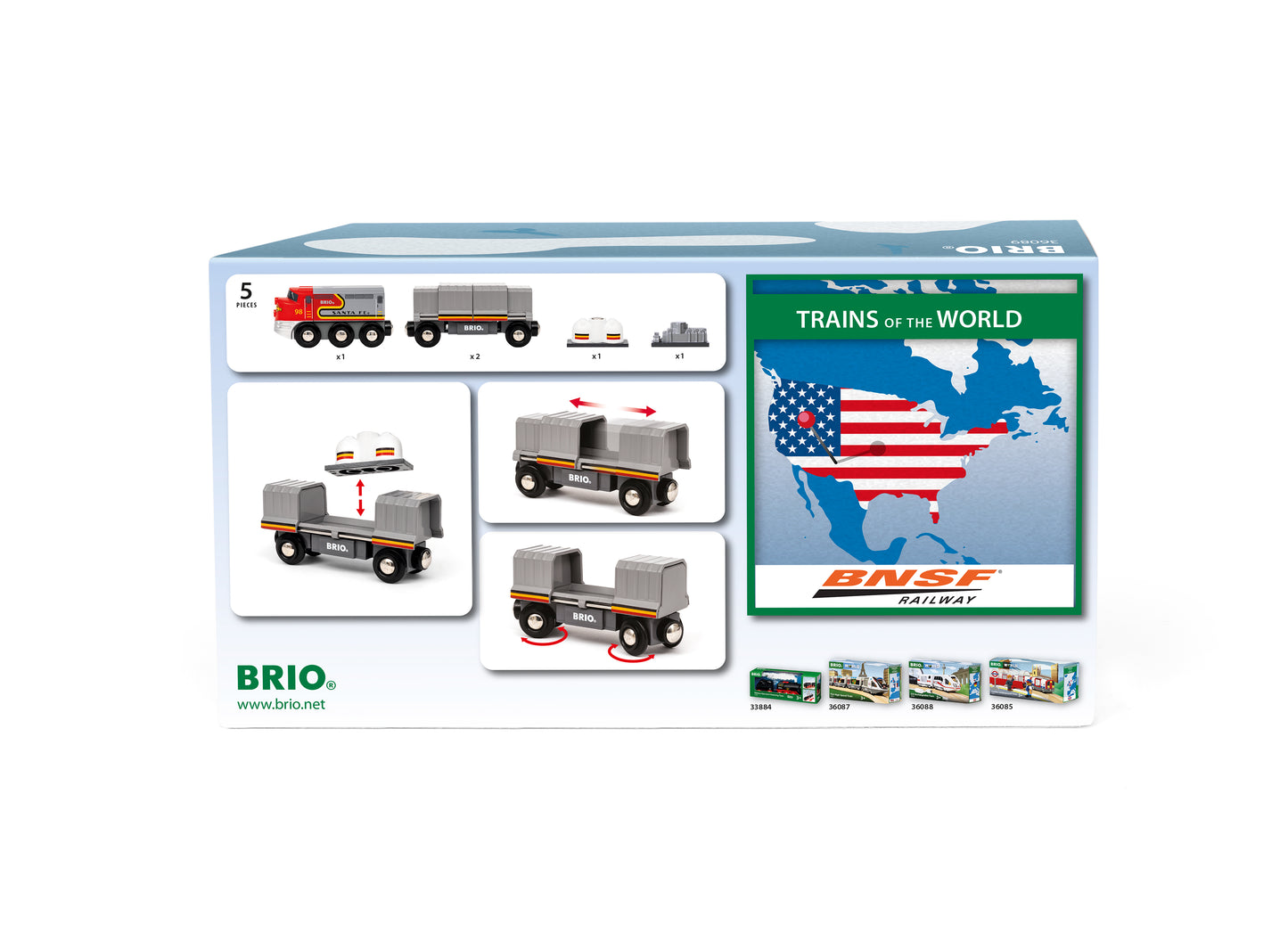 Brio Santa Fe Train (Trains of the World)