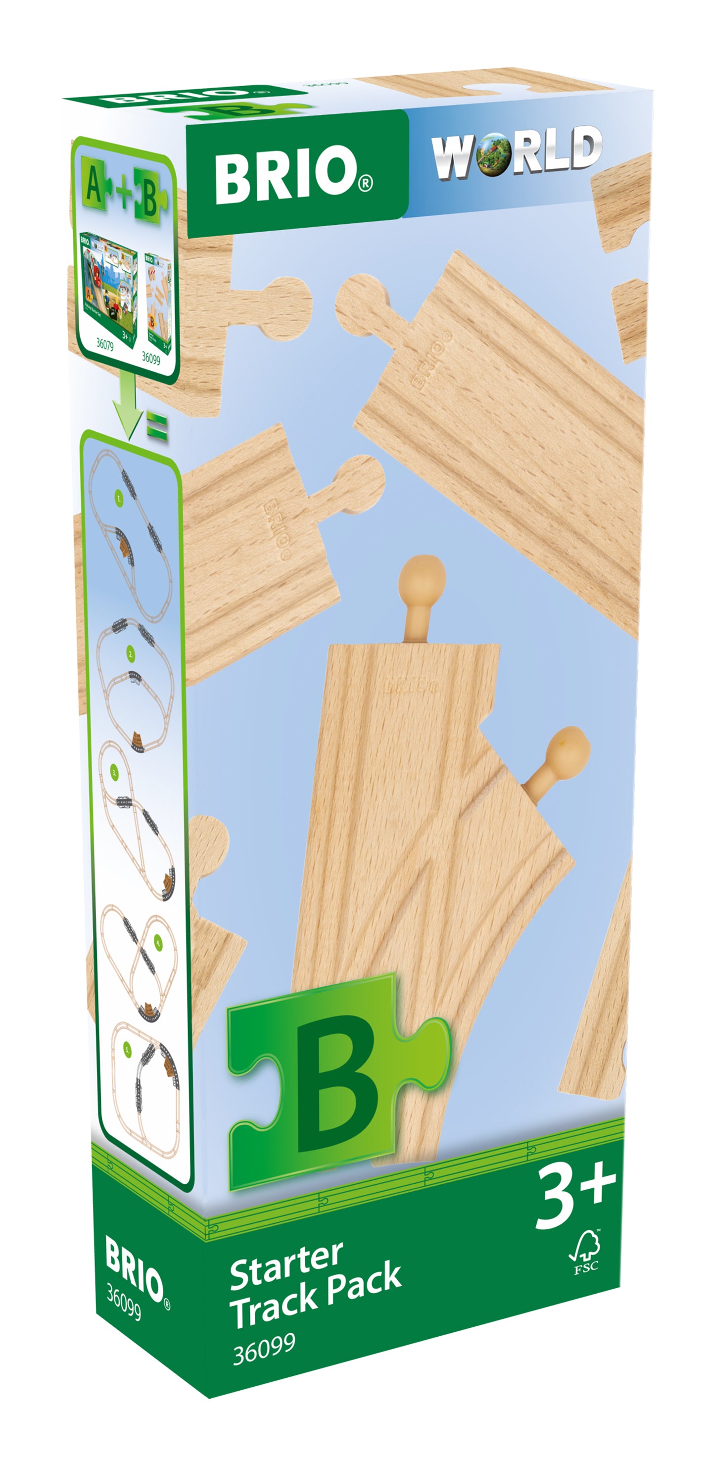 Brio Starter Track Pack 12 pieces