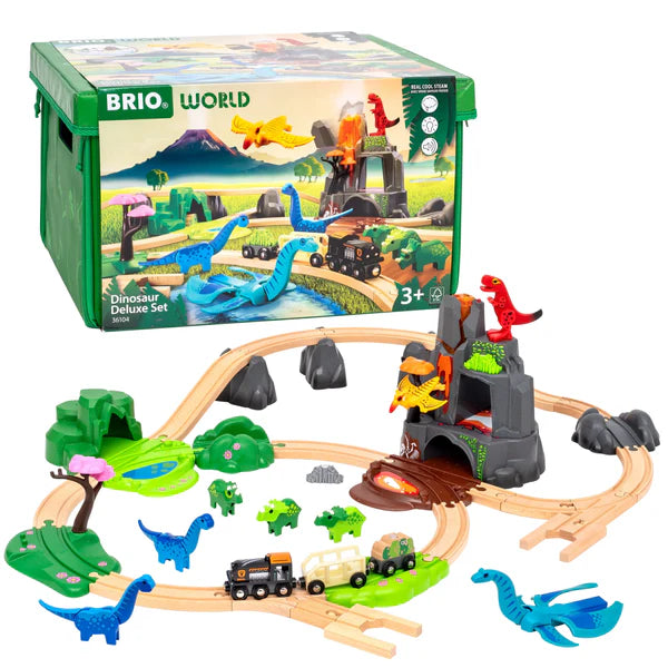BRIO Dinosaur Deluxe Set 45 pieces