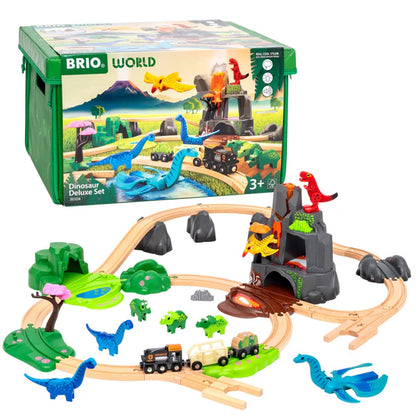 BRIO Dinosaur Deluxe Set 45 pieces