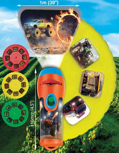 Brainstorm Tractor & Truck Torch & Projector