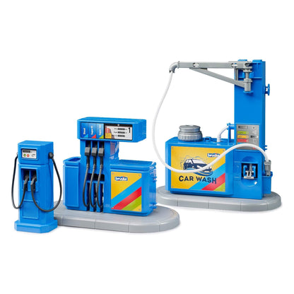 Bruder Accessory Petrol Station And Car Wash