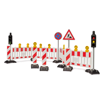 Bruder Accessory Traffic Safety Set With Traffic Lights
