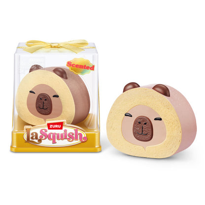 ZURU La Squish Scented Slow Rise Series 1 Capybara Cake Roll