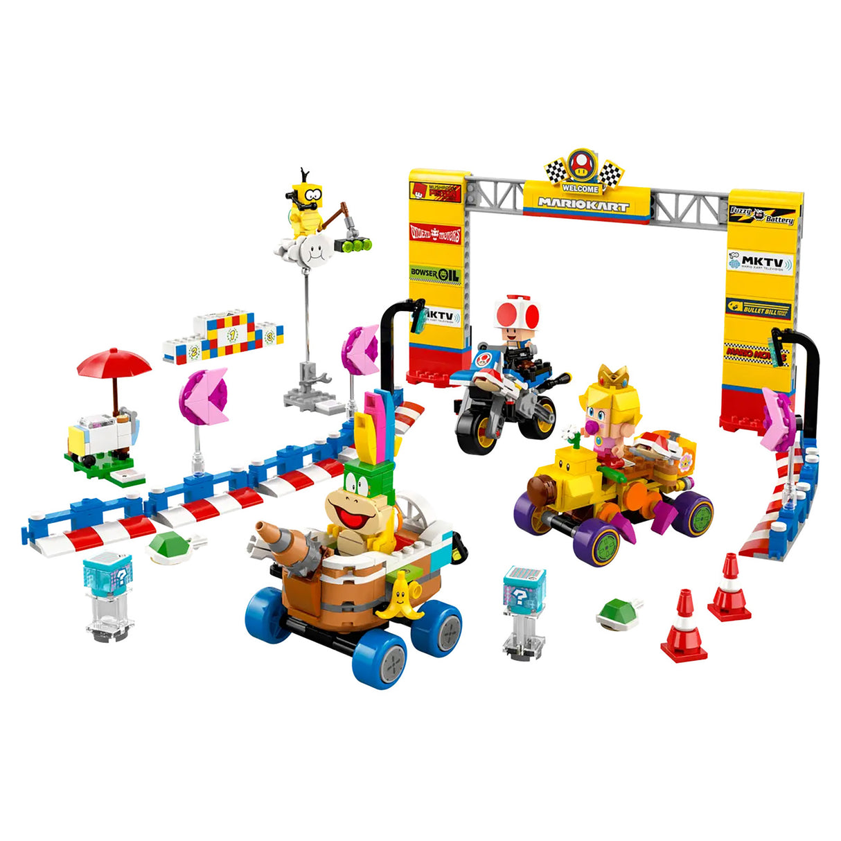 LEGO Super Mario Kart Baby Peach & Grand Prix Set 72036